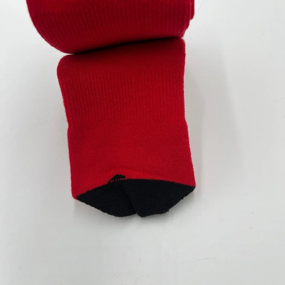 Reebok NHL‎ Calgary Flames Men's Crew Socks 3 Pack Size L 9-11 Red Grey New